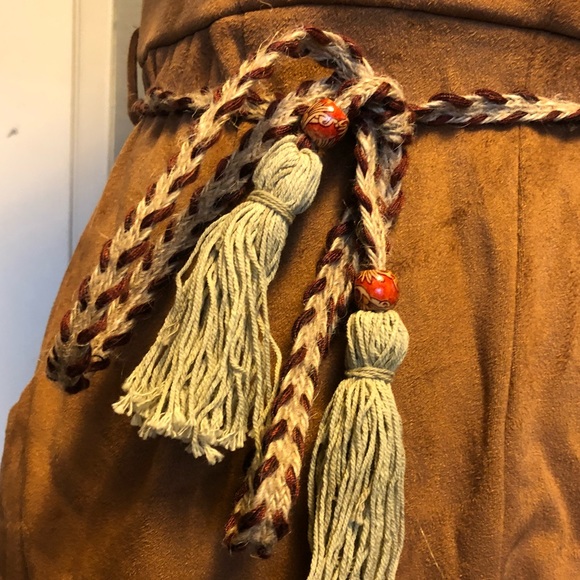 Brown suede romper *NWOT* - Picture 8 of 8